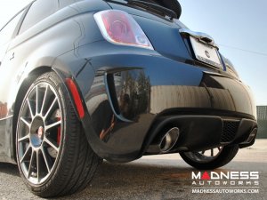 FIAT 500 Performance Exhaust - Magneti Marelli - 1.4L Turbo - Bombardone - Cat Back 3 Piece System - Dual Exit